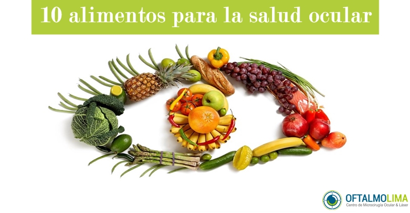 10 alimentos necesarios para la salud visual
